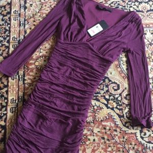 NWT Guess 3/4 Sleeve BodyCon Dress